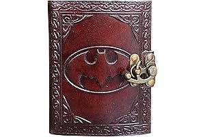 Batman Leather Journal for WomXn – Symbol of Strength and Empowerment!