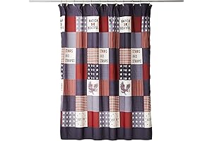 SKL Home Patriotic Shower Curtain for a Magnificent American Ambiance