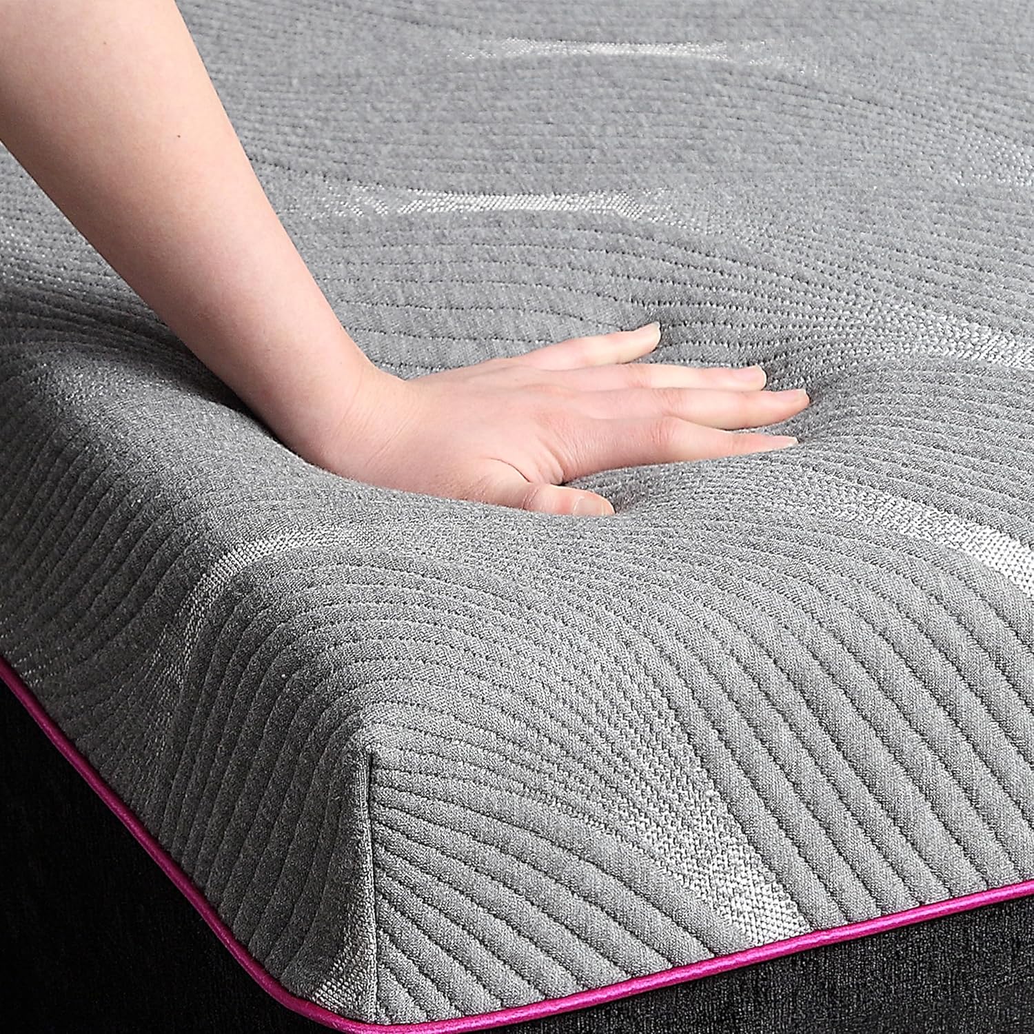 LIFE SKY Flex Top Adjustable Bed Base - Split Head Queen Size Adjustable Base with Zero Gravity & Anti-Snore Settings - Voice Control & Wireless Charging for Couples with Different Sleep Needs