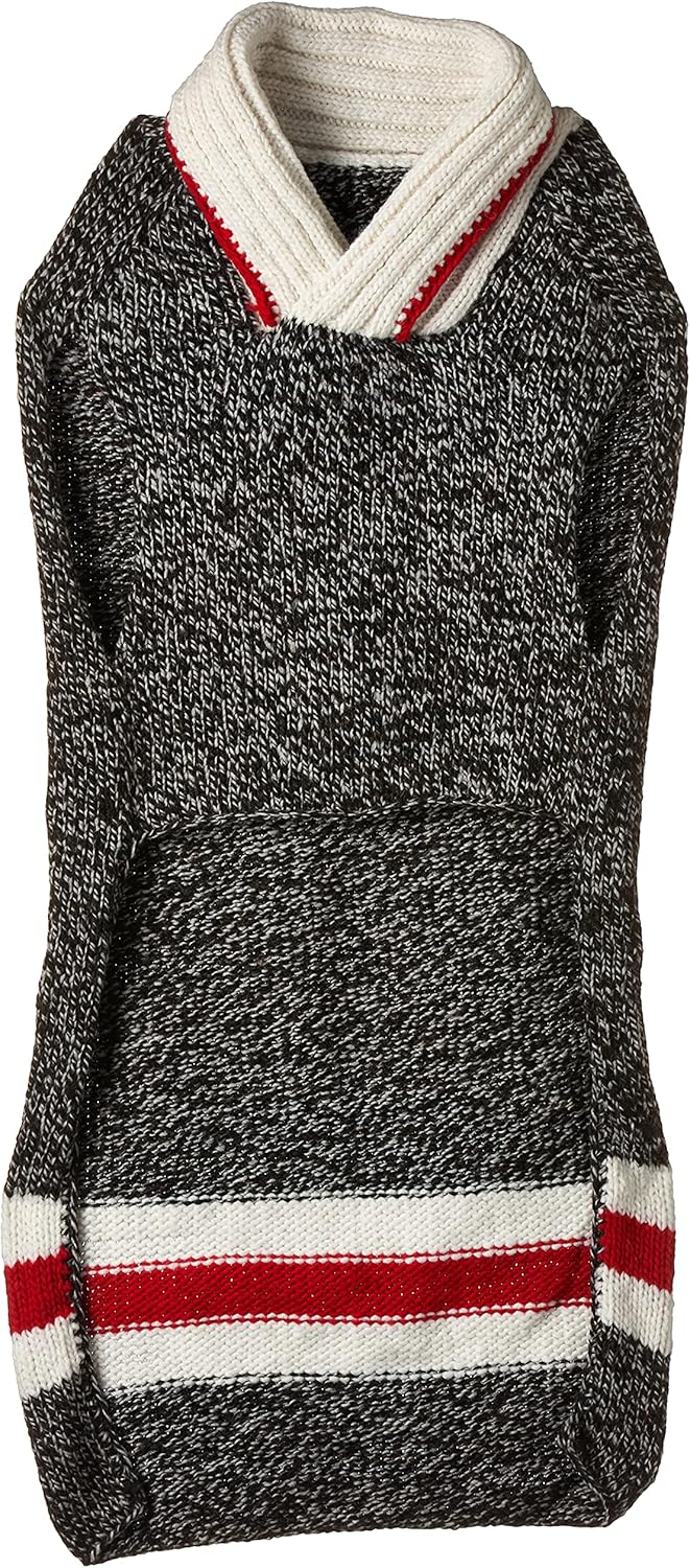 Chilly Dog Boyfriend Sweater, 3X-Large, Browns - Image 3