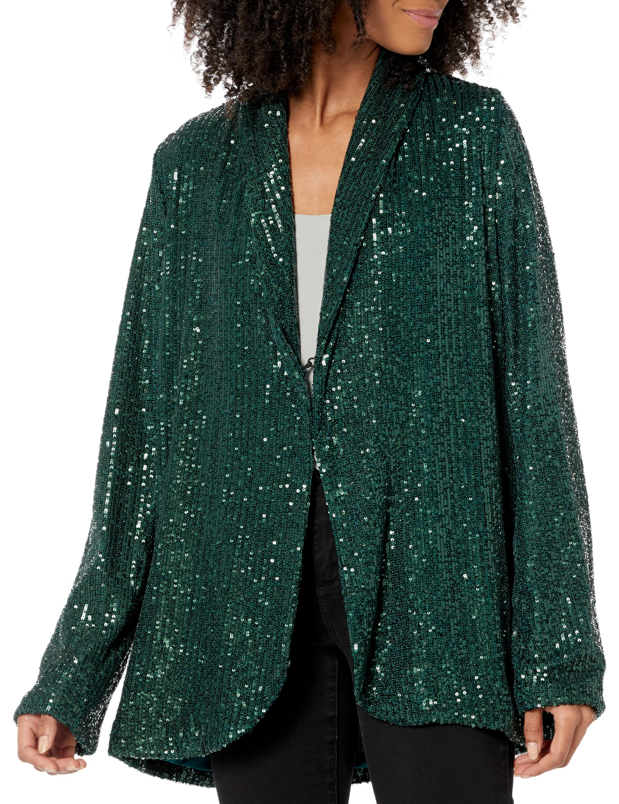 Emerald Sequined Dance Blazer by Show Me Your Mumu