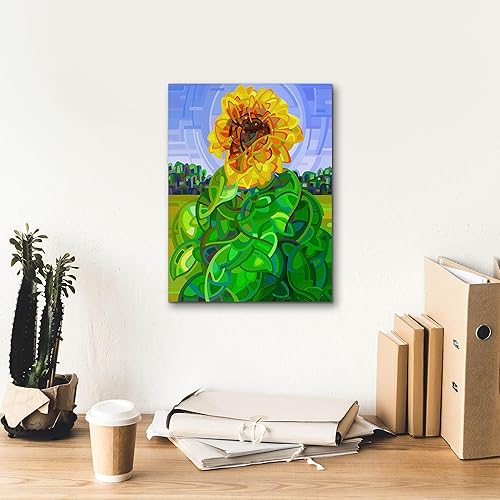 Miniatura 8 de Epic Graffiti 'Pinwheel' de Mandy Budan, arte de pared en lienzo, 12 x 16 pulgadas