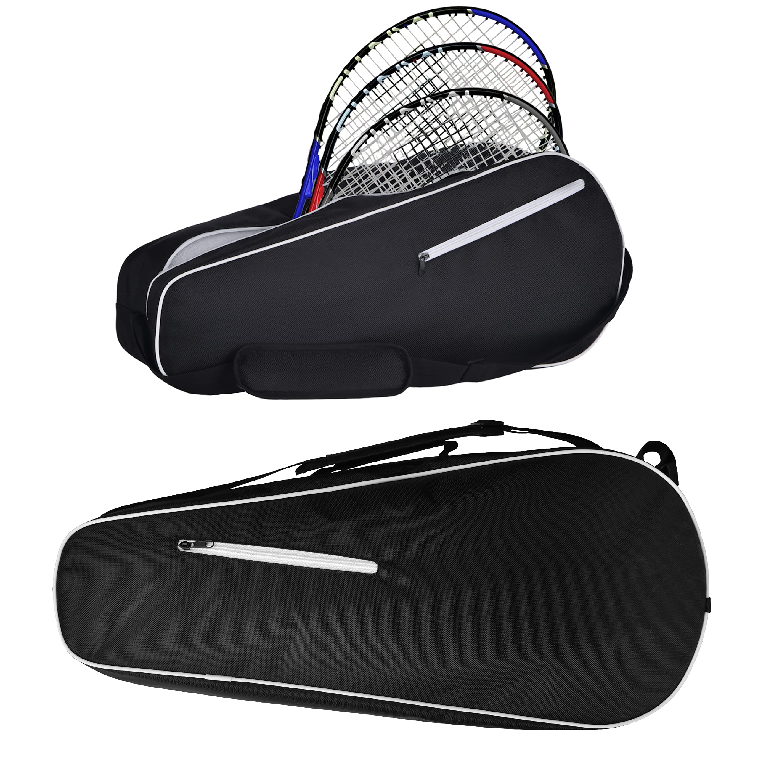 SONDAFIT Tennis Bag - Perfectly Holds 3 Rackets with Ease - Stylish and Durable Tennis Racquet Backpack for Men and Women - Unparalleled Durability and Fashion