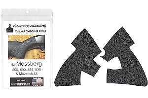 Textured Rubber Pistol Grip for Mossberg Shotgun Field & Home Defense Upgrade Synthetic - Black