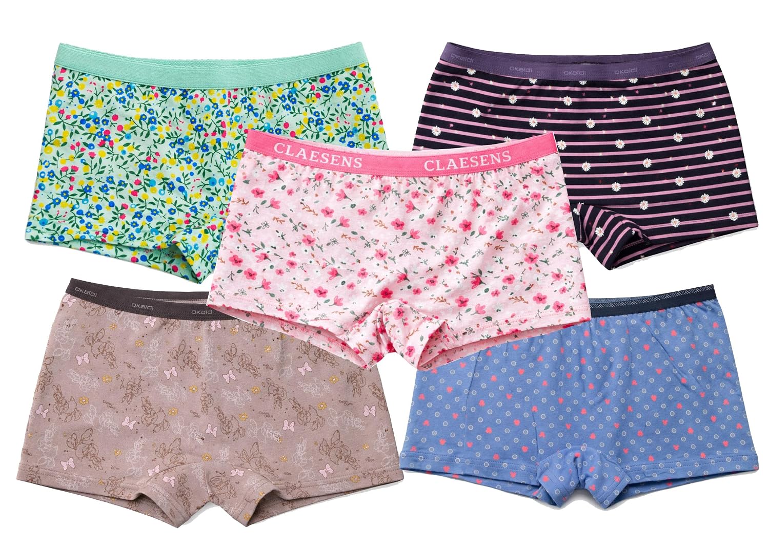 JSR Girls Cotton Bloomers | Soft Kids Underwear Panties | Comfortable Hipster Boyshorts | Breathable Innerwear for Girls (... - Review, Price and Buying Guide