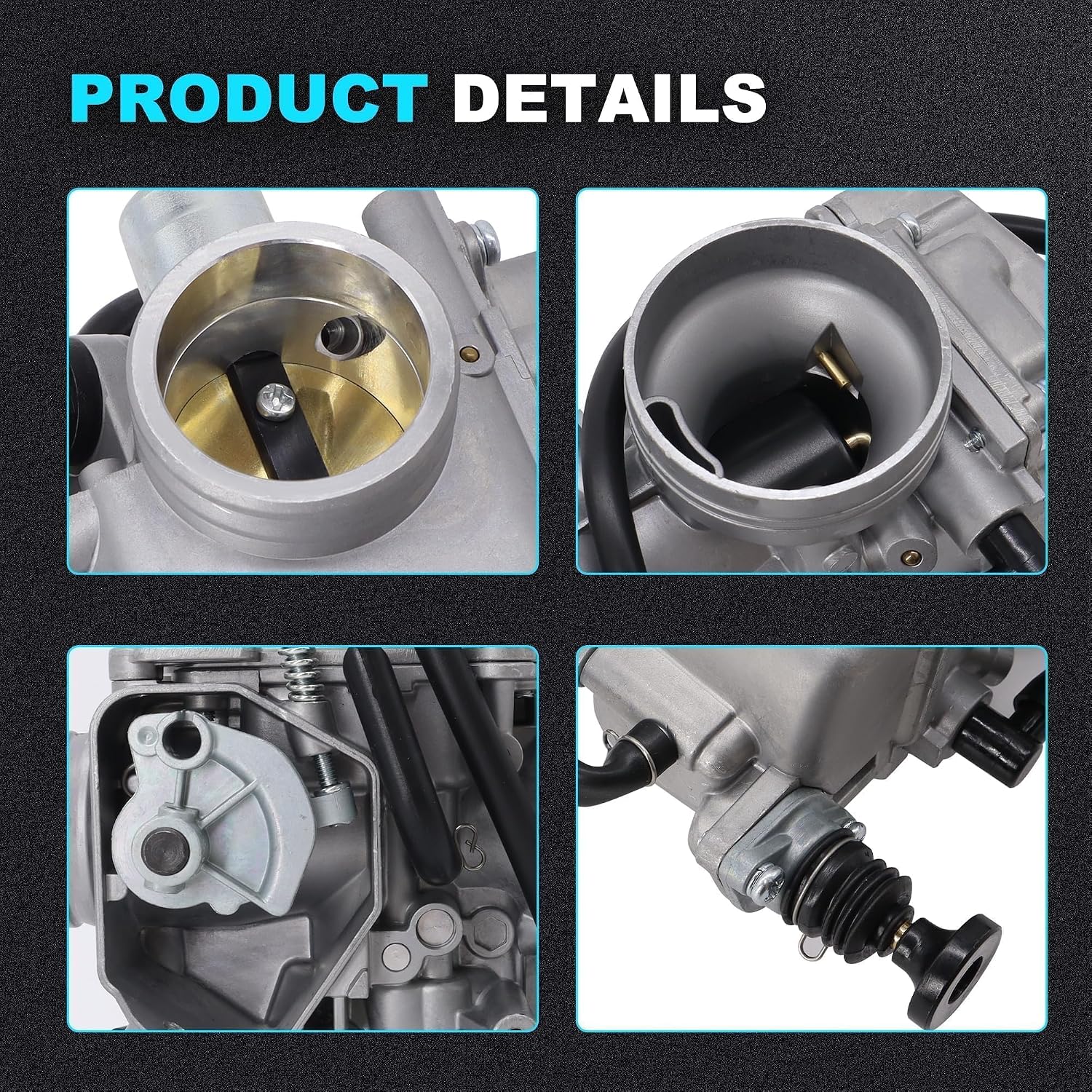 Carburetor Compatible with Honda Rancher 350 TRX350 2000-2006 TRX350FE TRX350FM TRX350TM TRX350TE TRX350ES