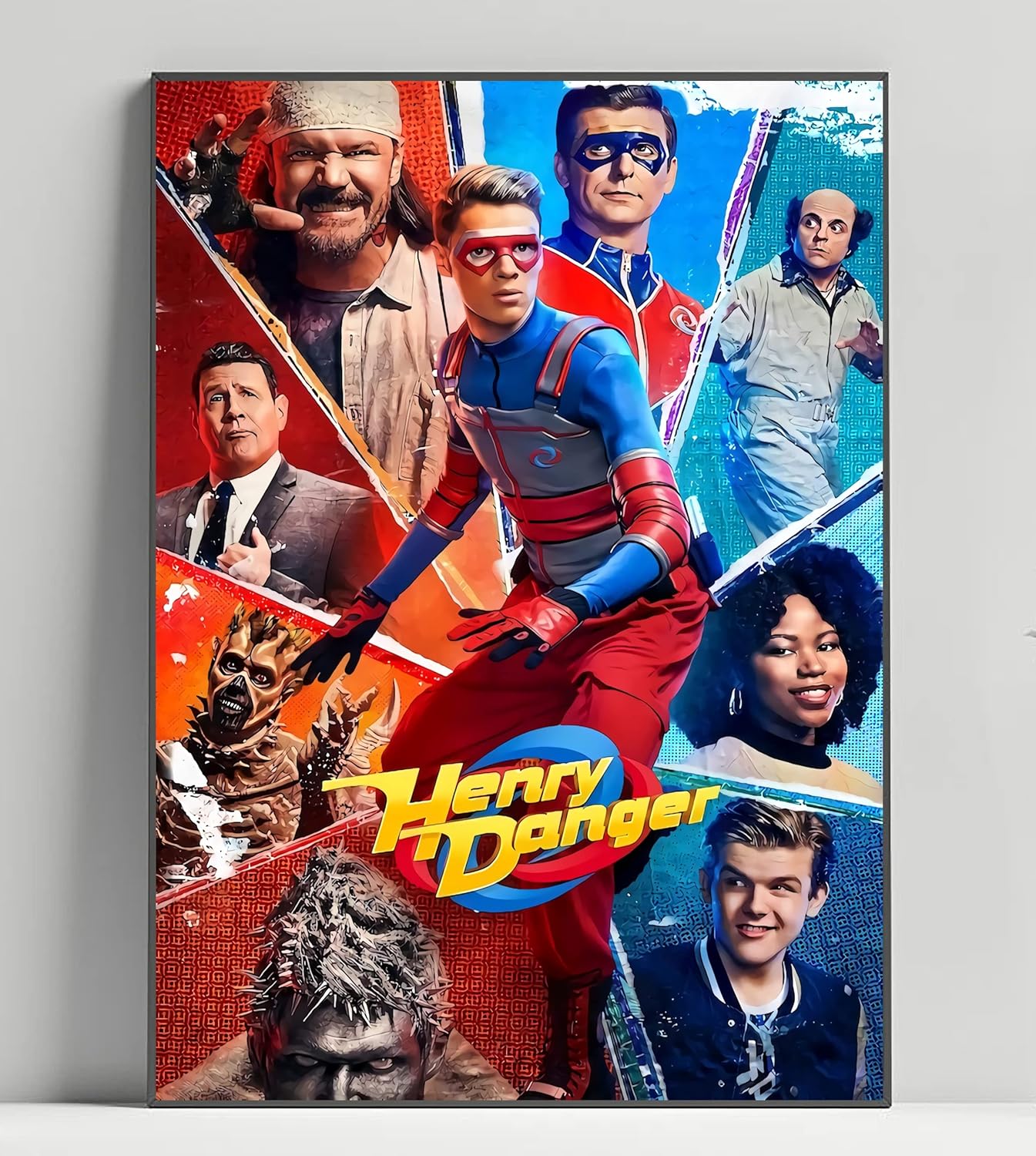 Wall Art H Danger Premium Poster Print Great Gift Idea for