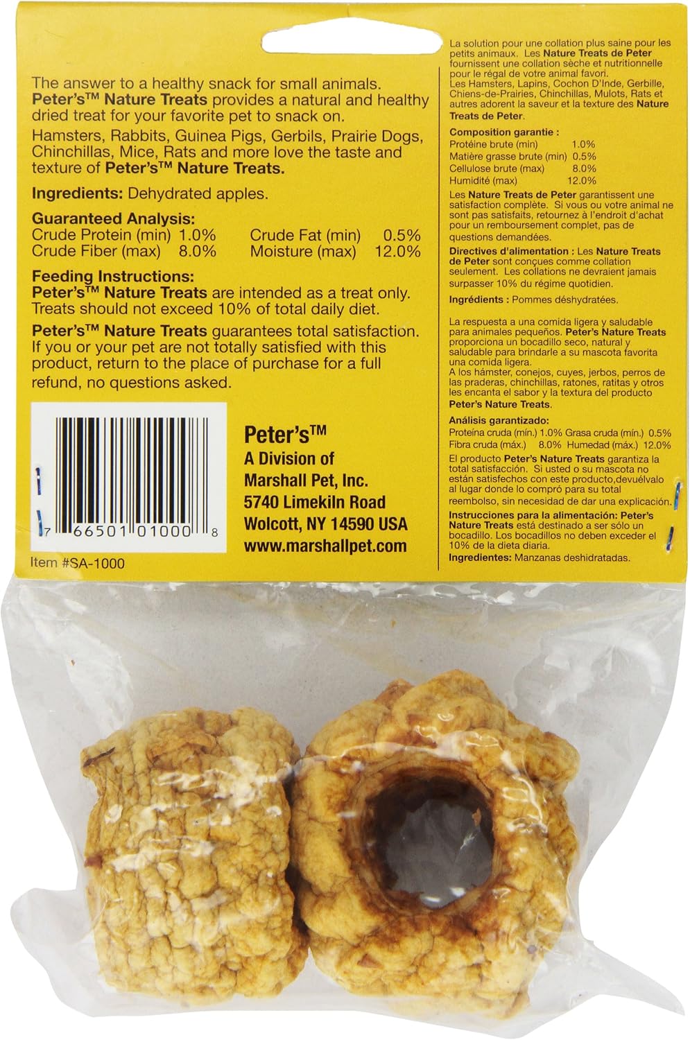 Peter'S Nature Treats For Small Animals, Apple Wholes image 2