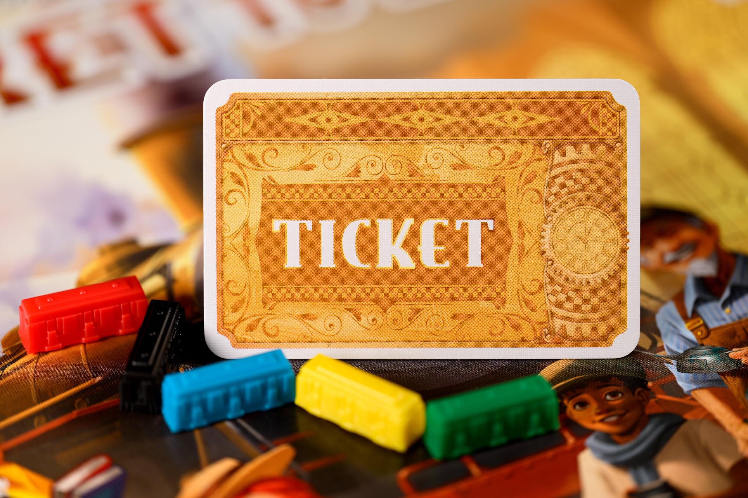 Asmodee - Ticket to Ride Neue Version, Brettspiel Abenteuer Eisenbahn, Spaß für Familien und Freunde, 2-5 Spieler, 8+ Jahre, italienische Ausgabe
