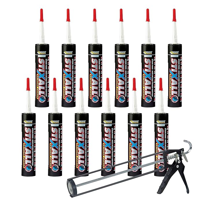Buy Nassboards Everbuild Stixall 12x Polymer Grab Sealant Free Sealant