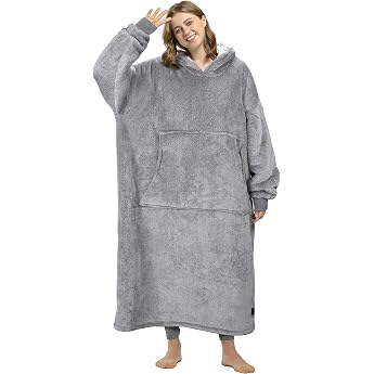 Kato Tirrinia  bergro e Warme Hoodie Sweatshirt Decke Weiche Flanell Damen Deckenpullover Komfortable Kapuzenpullover Gem tlich Geschenke Decke f r Erwachsene M nner Frauen Teenager