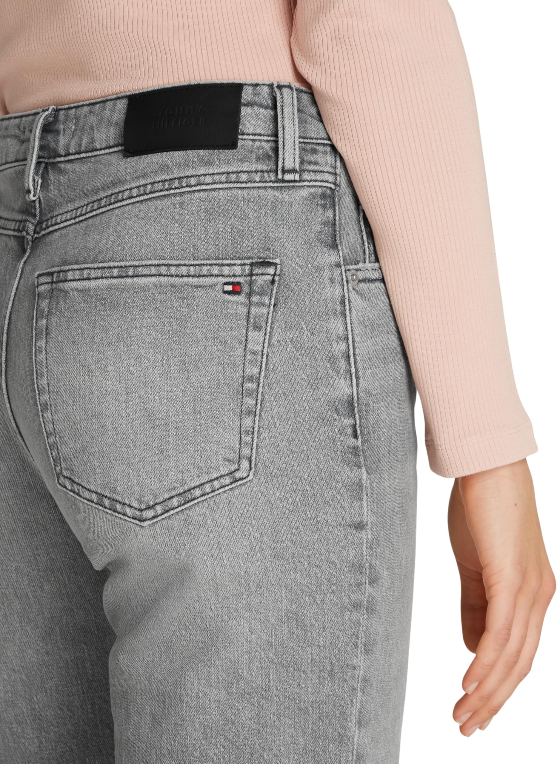 Tommy Hilfiger Damen Jeans Hose Classic Noe Straight Leg Fit