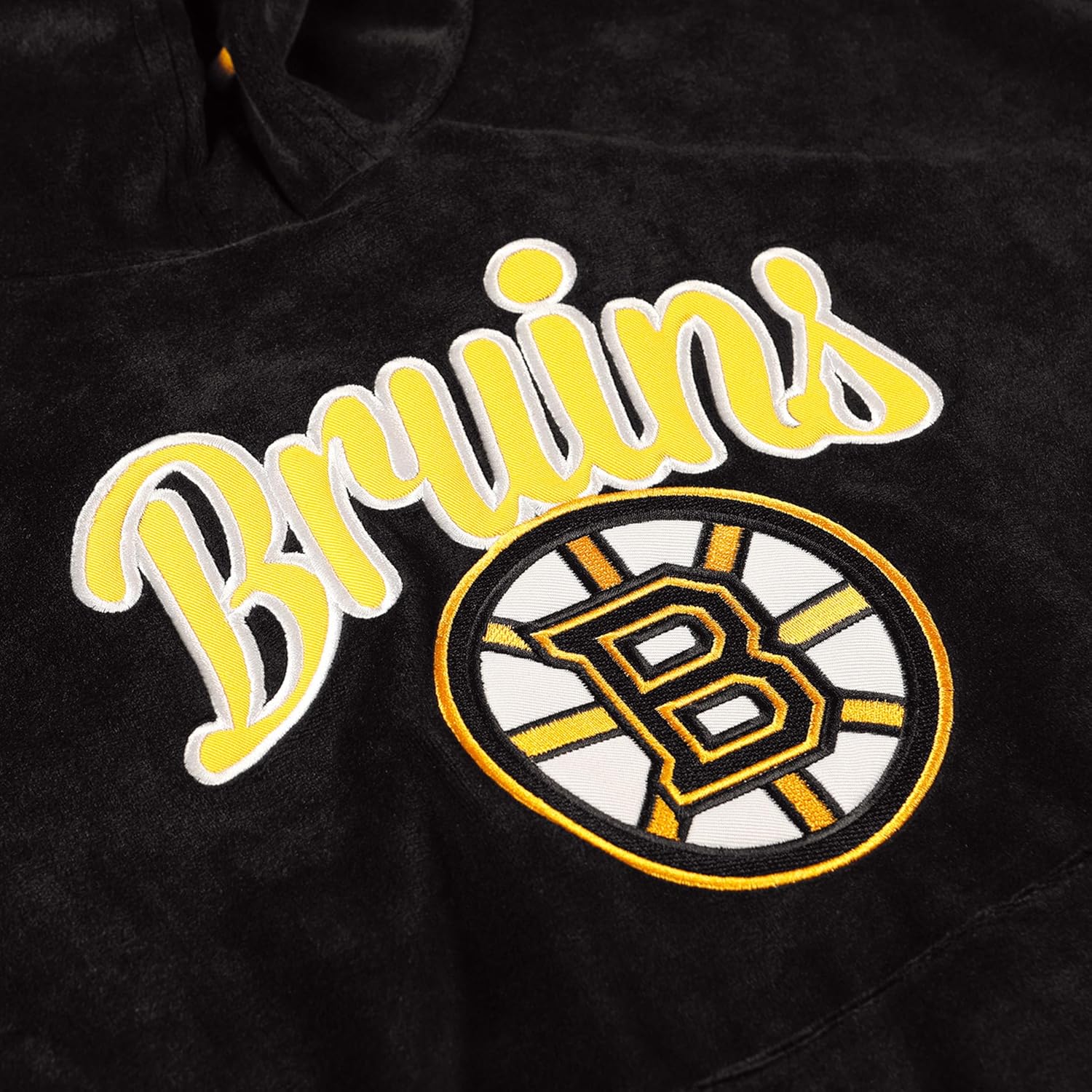 FOCO NHL womens Nhl Team Logo Fashion Velour Hooded Sweatshirt - Image 4