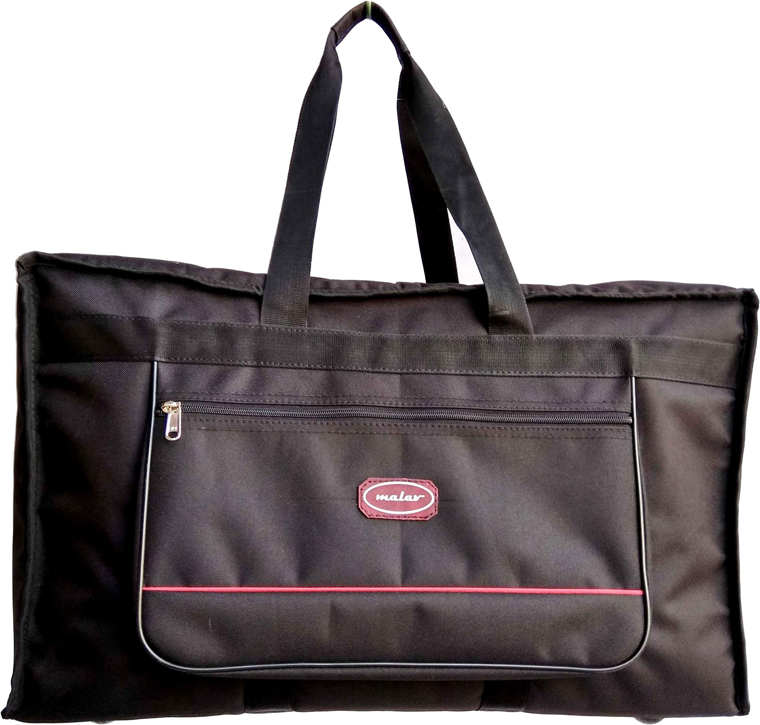 Malav Thick Padded Carry Bag (Black) for Folding Harmonium