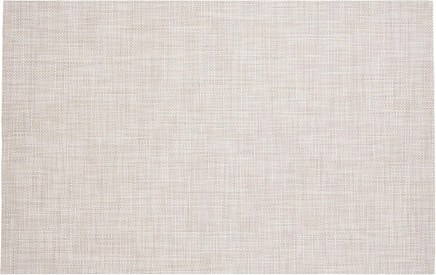 Chilewich Basketweave Rug - Premium Indoor/Outdoor Woven Mat for Entryway, Kitchen, Dining Room, Patio - Slip-Resistant Backing - Natural - 46"x 72"