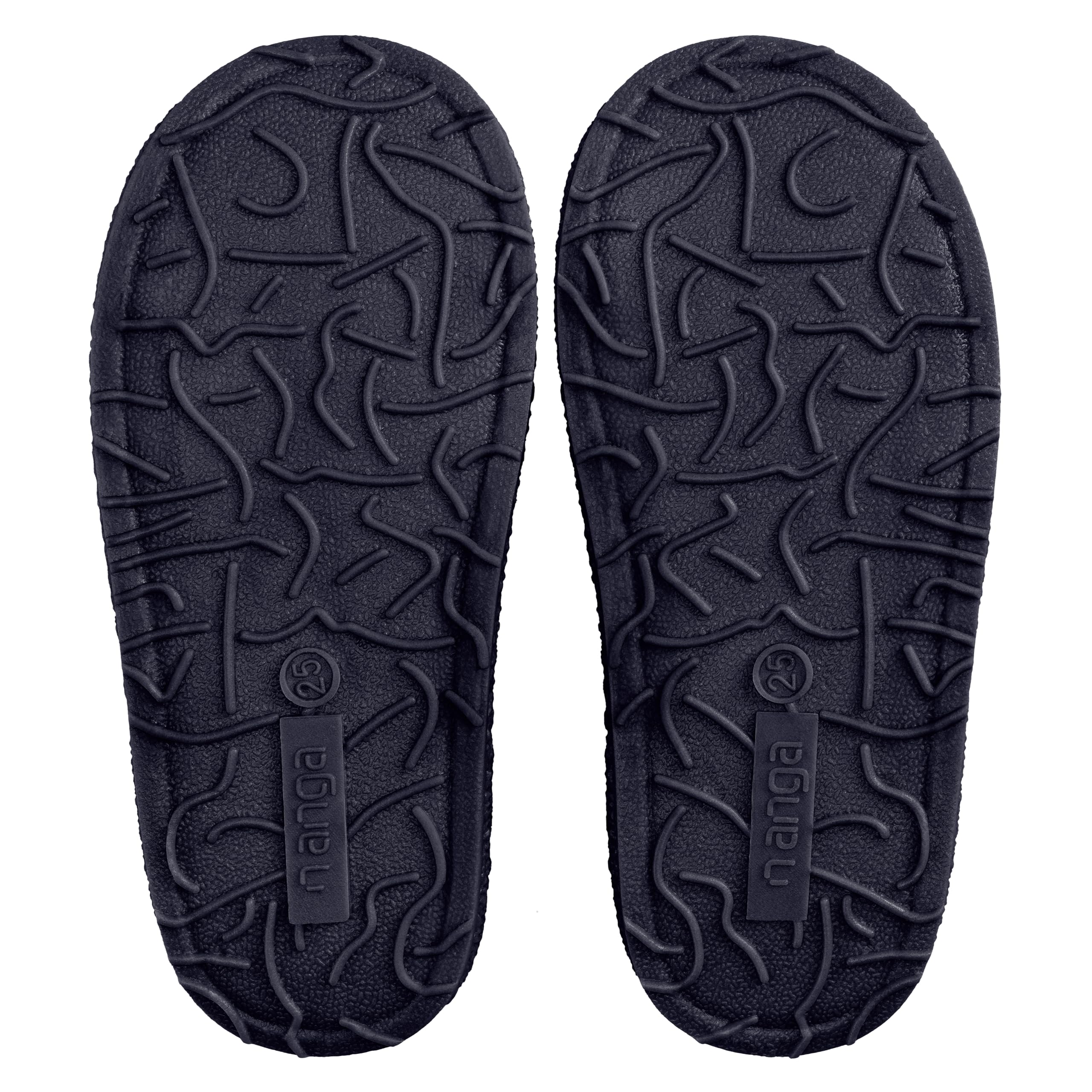 Nanga Ciabatte unisex per bambini, in bardana blu scuro 2.0, petrolio, blu, 28 EU