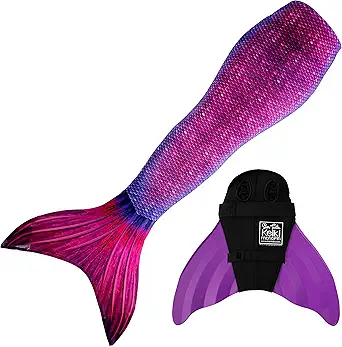Mermaid Tails for Swimming for Girls, Kids, and Adults with Monofin