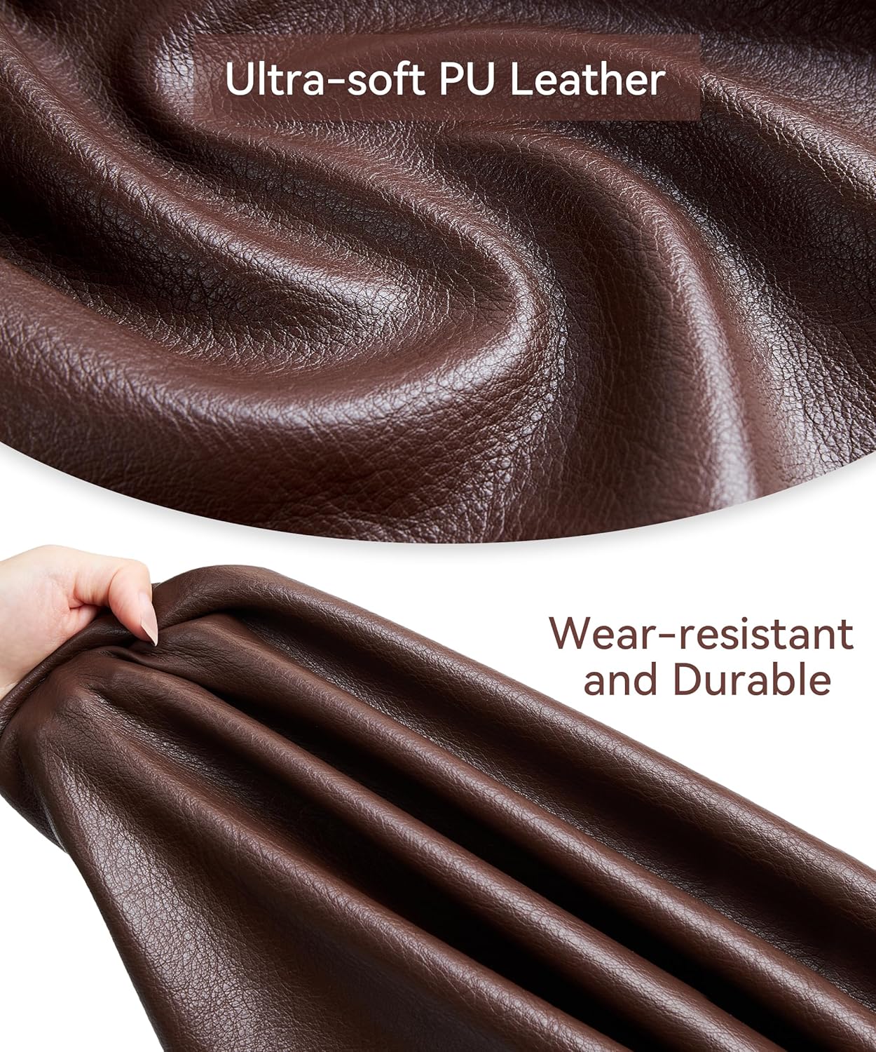 WLLWOO Vegan Leather Slouchy Hobo Bag Women Casual Soft Tote Handbag Vintage Crossbody Adjustable Shoulder Purse Daily Work - Image 6