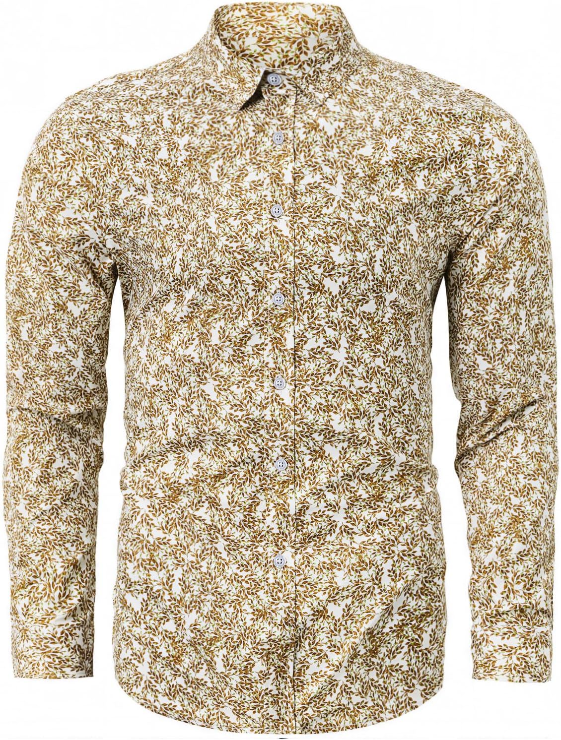 TUNEVUSE Men Floral Dress Shirts Long Sleeve Casual Philippines Ubuy