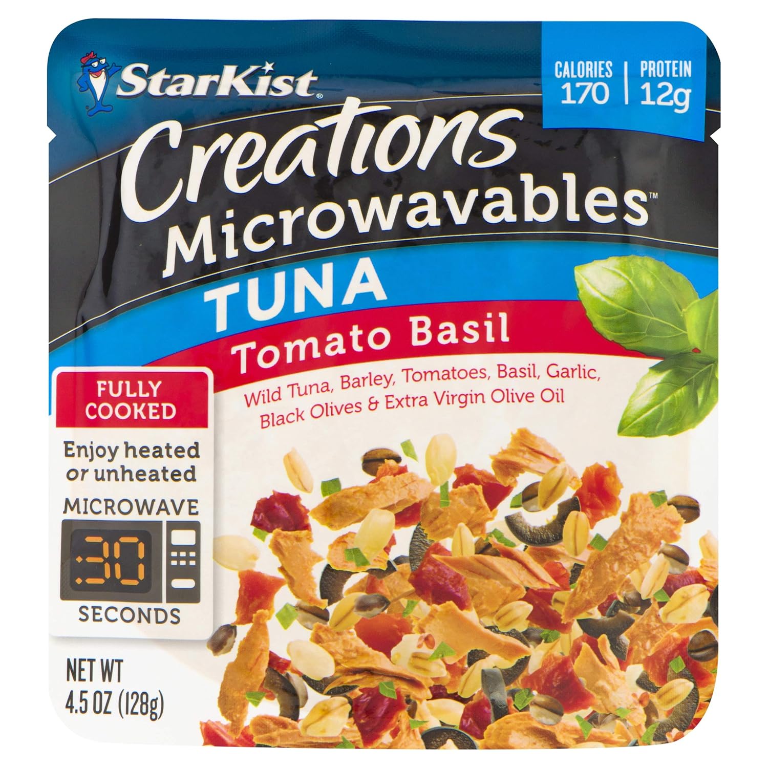 StarKist Creations Microwavables Tomato Basil Tuna 4.5