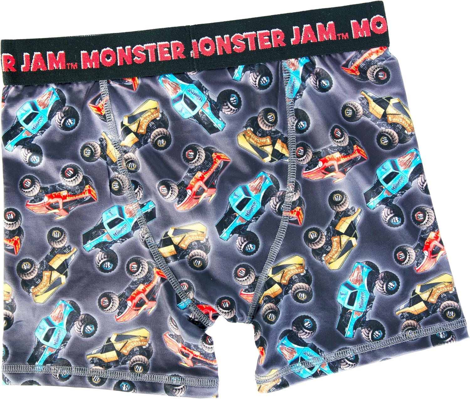 Monster Jam boys Exclusive 7-pk Athletic Boxer Briefs With Grave Digger, El Toro Loco & More, 2 - Image 2