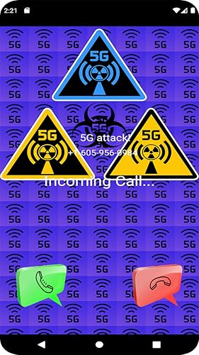 5G Antennas Scary Video Call