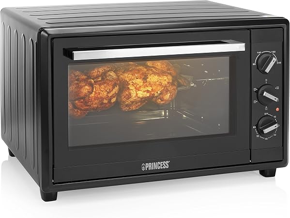 Princess 112760 – Horno de convección Deluxe, volumen de 55 litros, fácil  de limpiar : Amazon.es: Hogar y cocina