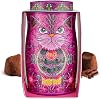 Monty Bojangles Cocoa Dusted Chocolate Truffles Kit Tin 36g - Persian Pink Luxury Chocolatey Truffles - Collectable Mini Kit Tin, Truffles Chocolate Gift Box With Bespoke Design