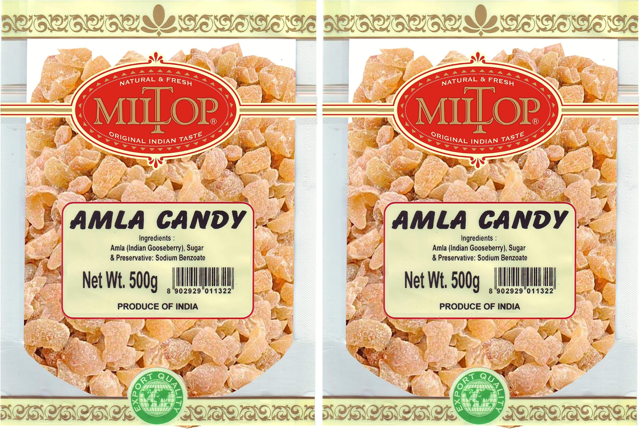MILTOP Mltop Natural Dried Amla Sukha Amla for eating, 500g (Pack of 3) — Amazon image 3