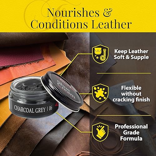 Miniatura 127 de Kelly's Shoe Cream - Pomada profesional para zapatos, 1.5 onzas, varios colores disponibles, Blanco B079VSF86S