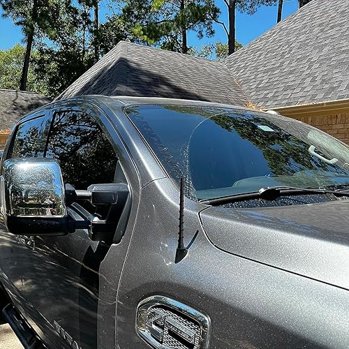 Miniatura 108 de Antena para Mini Cooper 2002-2024 Mini Cooper Accesorios, 7 pulgadas Mini Cooper Antena Corta de Repuesto de Antena de Radio Mástil