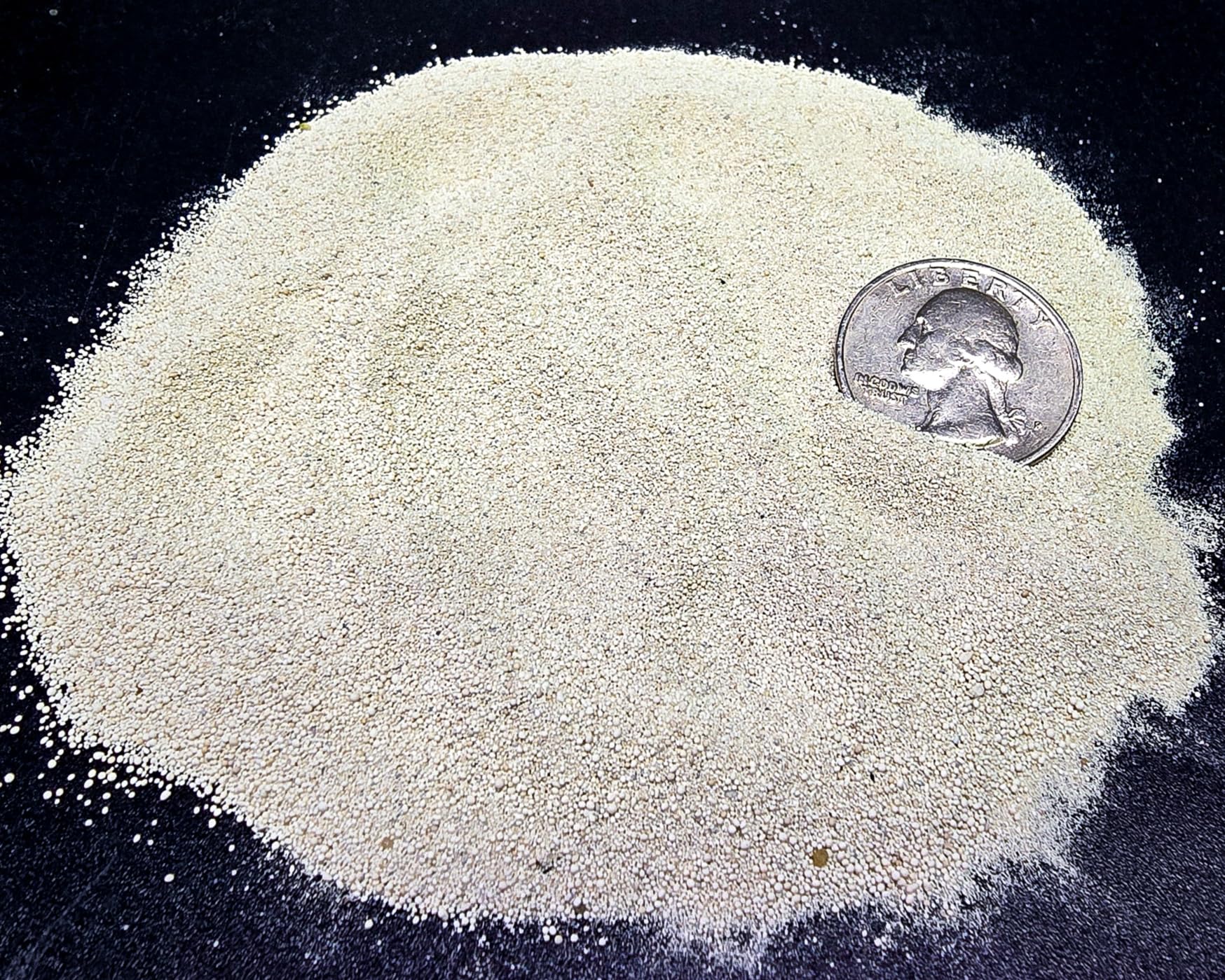 Aquanatural Sable d'aquarium oolitique d'aragonite pour récif, Eau salée et Aquarium, 4,53 kg (Lot de 1)