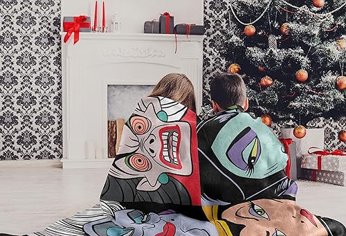 Miniatura 6 de Northwest Disney Villains Micro Raschel - Manta de 46 x 60 pulgadas, Retratos del mal