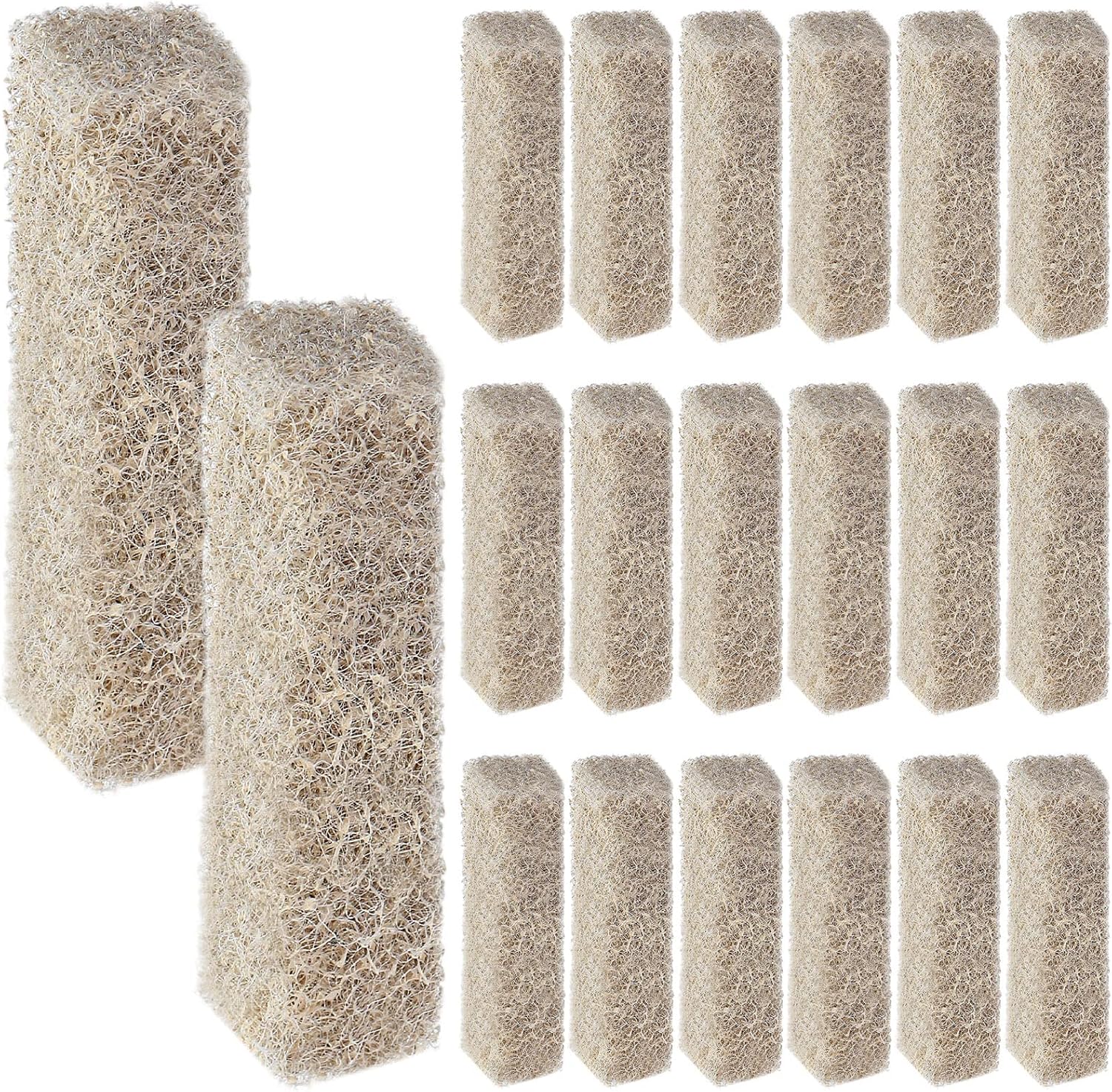 Amazon.com : Moukeren 20 Count Ammonia Reducer Filter Pads Aquarium ...