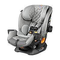 Vista 10 de Chicco OneFit LX ClearTex - Asiento de automóvil todo en uno con instalación LeverLock, diseño delgado, asiento de automóvil convertible, asiento
