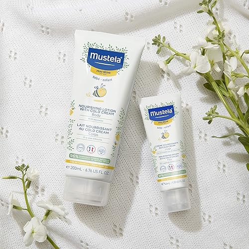 Miniatura 6 de Mustela Baby Nourishing Lotion  Daily Body Lotion for Dry Skin - with Natural Avocado, Cold Cream & Beeswax - 6.76 fl. oz. - Packaging may vary