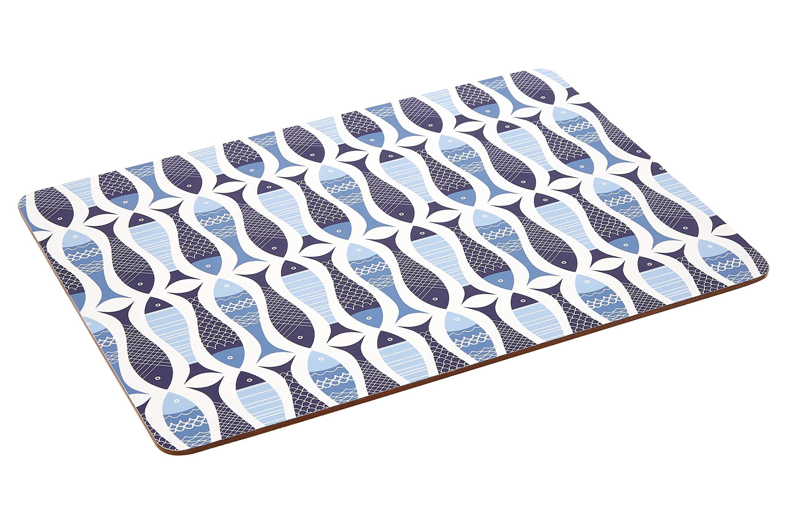 Image secondaire de Premier Housewares 1203686 Pisces Set de Table en liège Bleu 29 x 0,69 x 22 cm