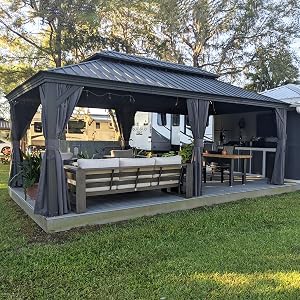 PURPLE LEAF Patio Gazebo 12x20