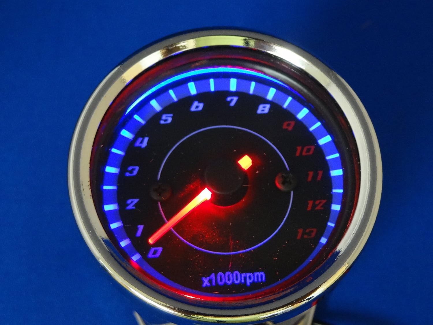 Amazon Led バックライト で 夜でも明るく 見やすい 機械式 バイク 用 タコメーター メーターパーツ 車 バイク