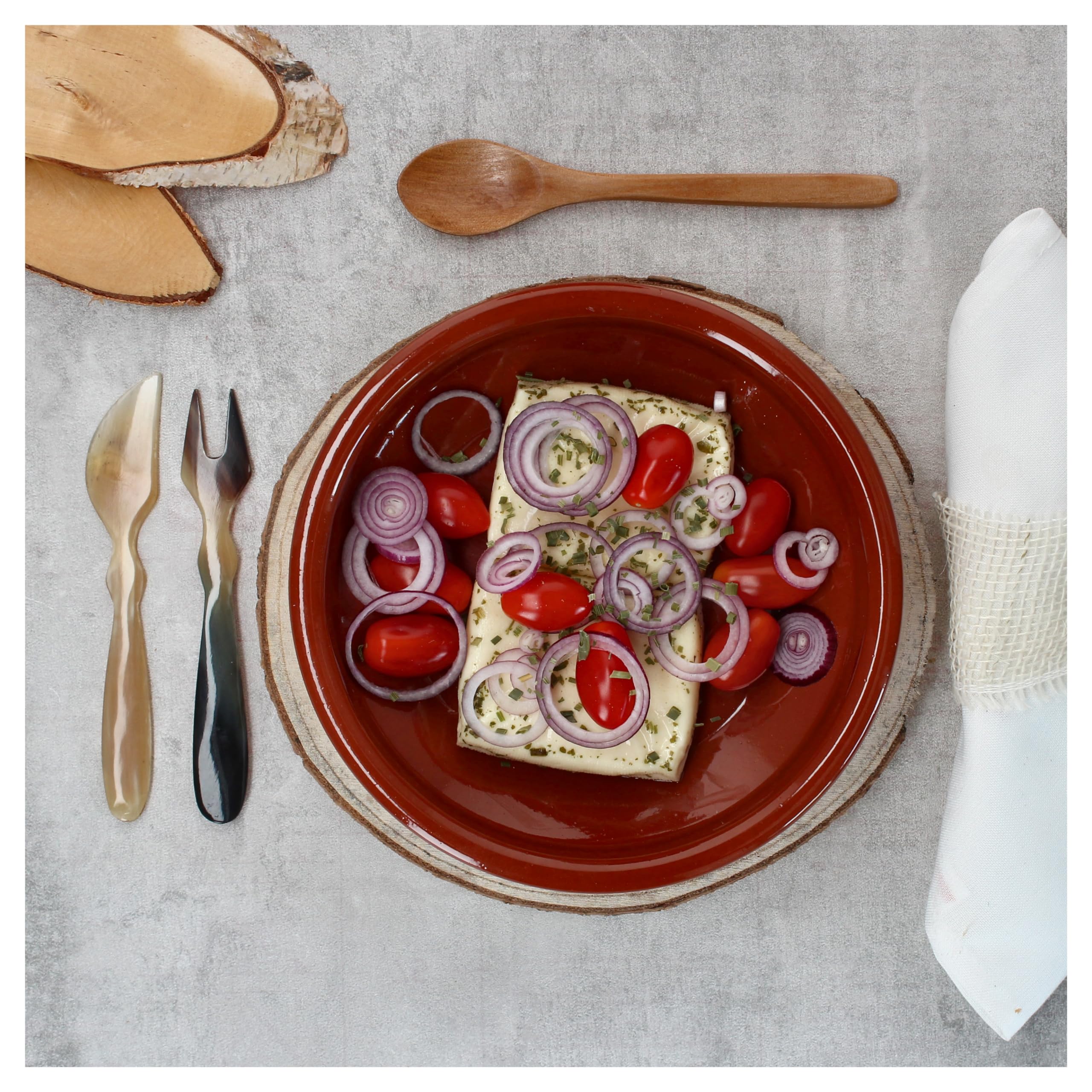 MamboCat Ensemble De Vaisselle En Terre Cuite émaillée à La Main 7