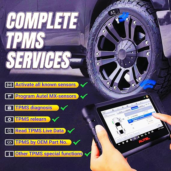Autel MaxiSYS MS906 Pro-TS Scanner w/Full TPMS Diagnostic, ECU &3000+ Test