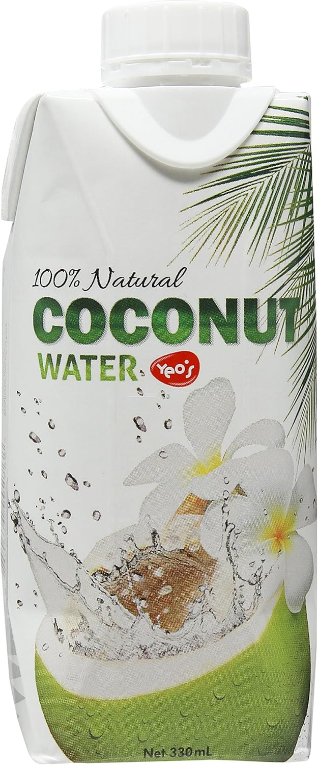 YEO'S 100 COCONUT WATER, 330ml Amazon.sg Grocery