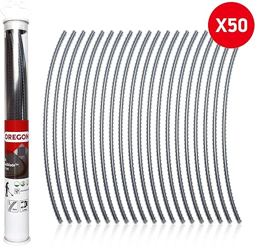 Miniatura 2 de Oregon Flexiblade 111116E - Línea de recortadora dentada precortada para zarzas y maleza, líneas individuales de nailon para trabajos de