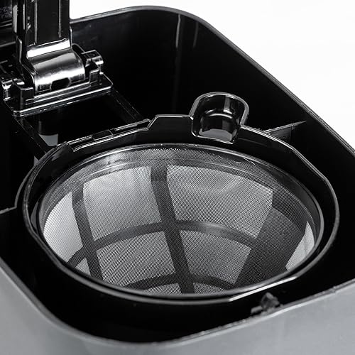 Miniatura 5 de Tienda Basics Cafetera de goteo de 5 tazas, cafetera con cafetera de vidrio (0.8 cuartos de galón), apagado automático, pausa automática, cesta de