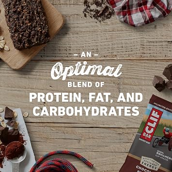 CLIF BAR - Energy Bars - Chocolate Brownie Protein Bars - (2.4 oz Bars, 12 Count, 2-Pack) - Packaging May Vary