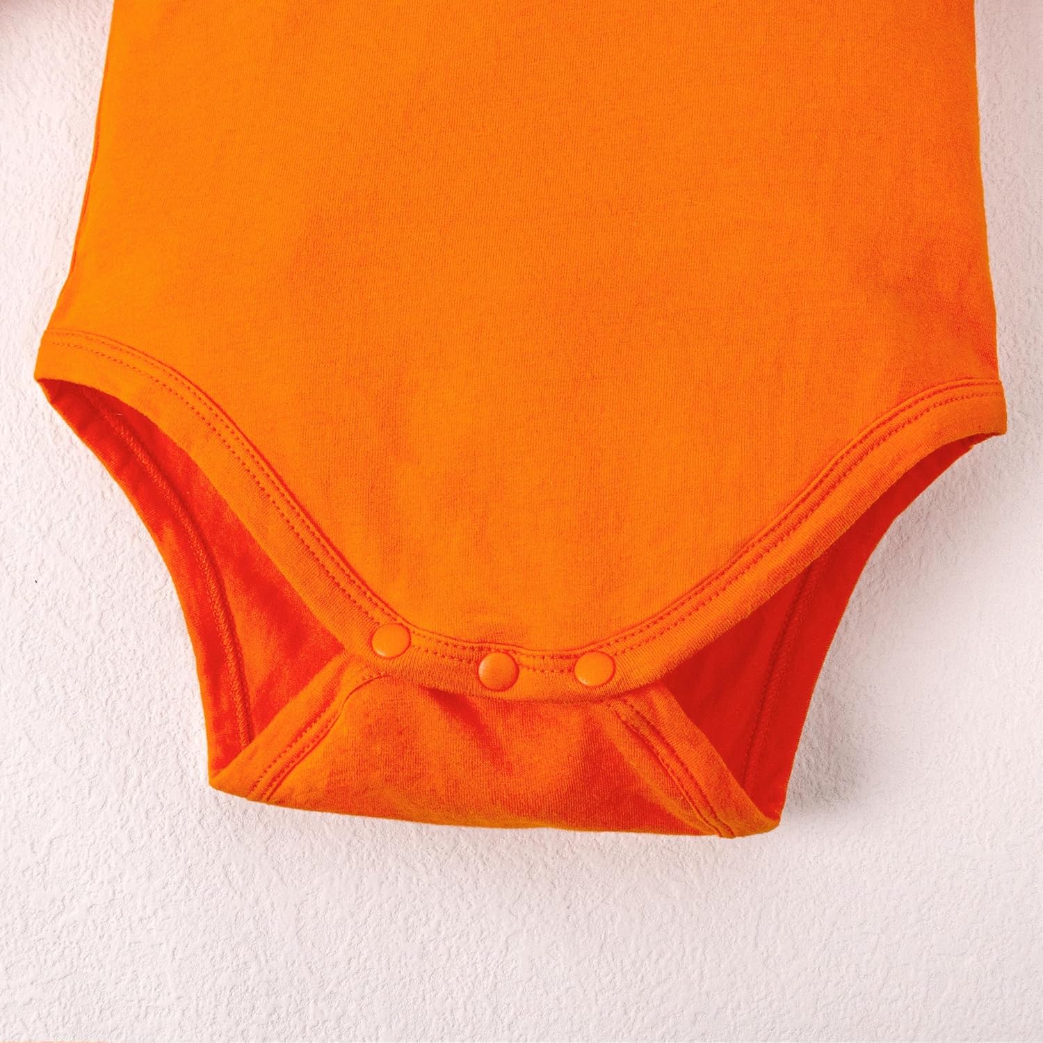 LYSMuch Baby Girls Ruffle Long Sleeve Bodysuit Infant Solid Color Top Jumpsuit Clothes - Image 5