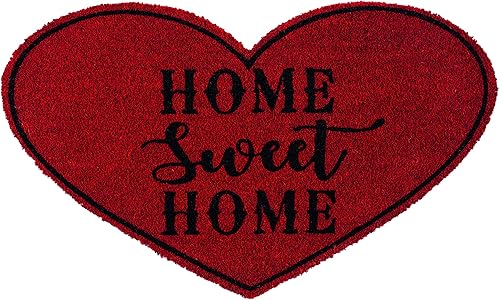 Miniatura 1 de DII Fun Greetings - Tapete de fibra de coco natural para interiores y exteriores