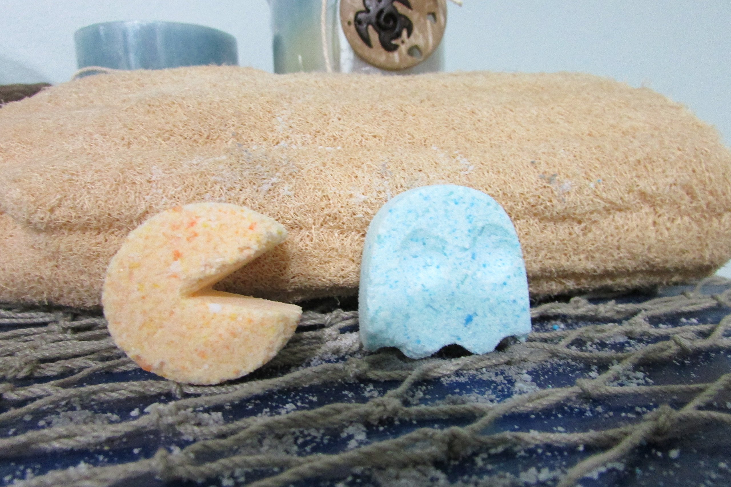 Nature Love Soothe And Rejuvenate ~ Set of 5 Cotton Flower Bath Bombs