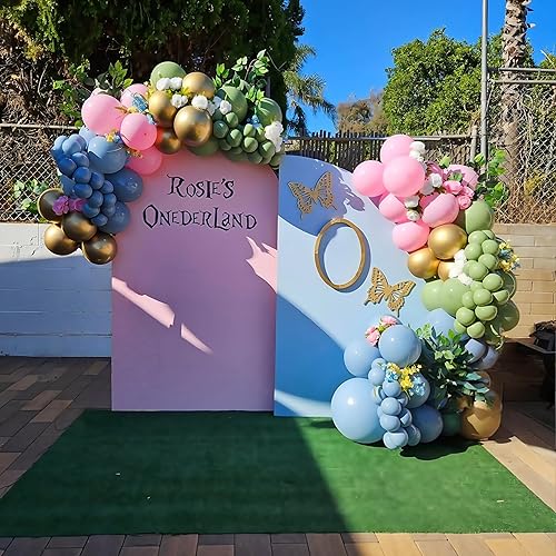 Miniatura 9 de Kit de arco de globos verde y negro