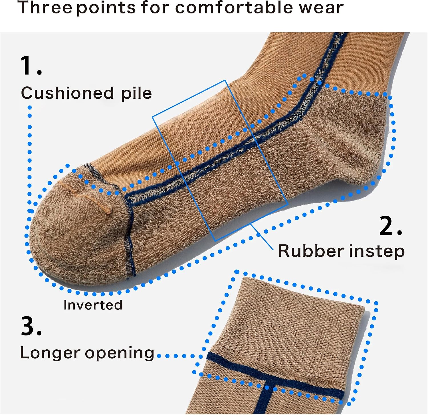 CHICSTOCKS Official LINE- Crew Socks Men's Women's, Business, Made in Japan